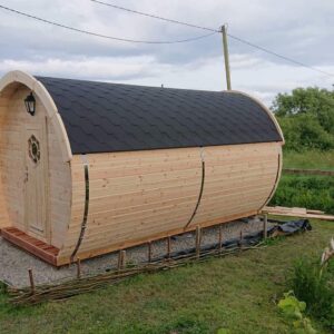 Kemping hordó 3,0 m x 5,9 m